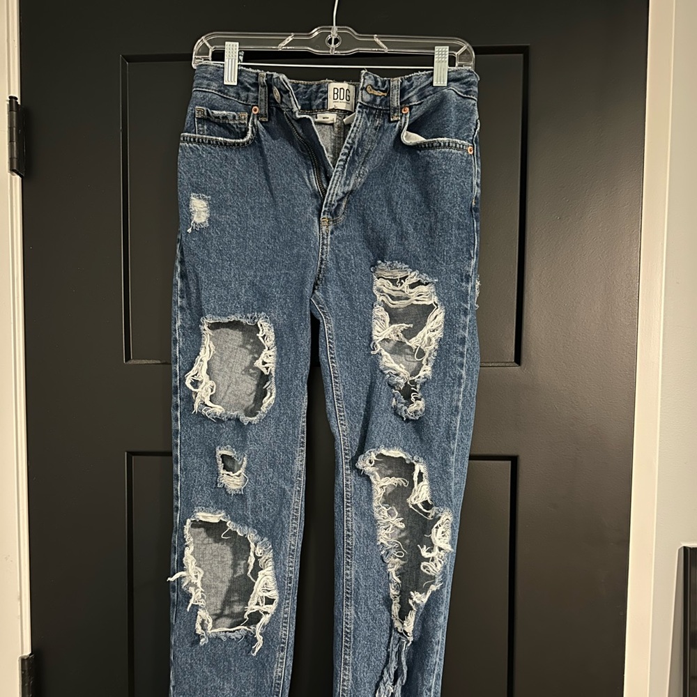BDG Urban Outfitters Ripped Mom Jeans